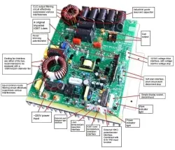Single-phase Simulation 5KW(Half-bridge control board)