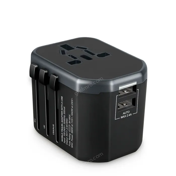 International travel adapter KRUSB-WLG3303B
