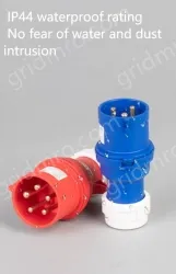 5 pole 16A concealed