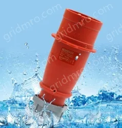 Waterproof 3 pole 16A Surface mounted socket TYP 9301