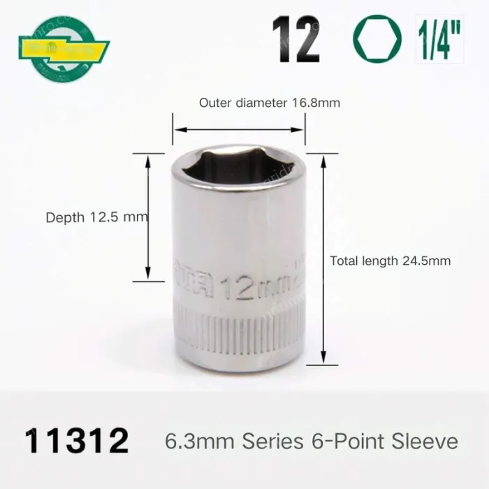 Xiaofei-12mm-6.3mm series 1/4-11312