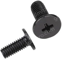 Carbon steel thin head screws M1.2*2.5*2