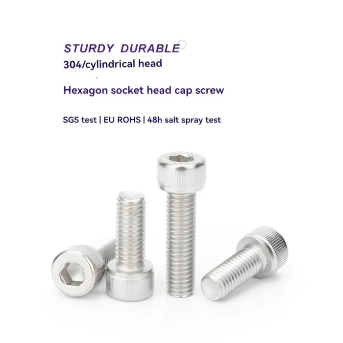 Cylindrical head hexagon socket screws M1.6*4
