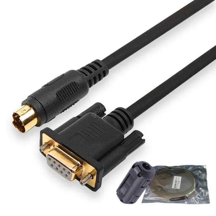 5M MT-XC PLC connecting cable with gold-plated head bag + magnetic ring