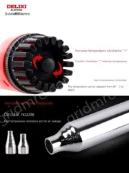 Welding gun + 2 heating cores + 25 electrodes