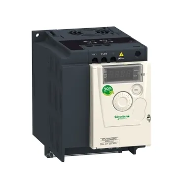 ATV12HU15M2 variable speed drive, Altivar 12, 1.5kW, 2hp, 200 to 240V, 1 phase, with heat sink