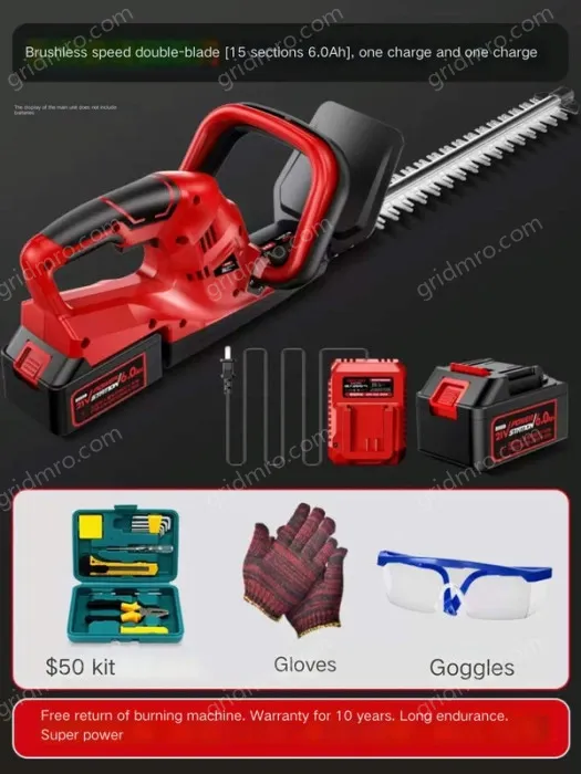 Brushless speed double-edged 15-cell 6.0Ah one battery and one charge