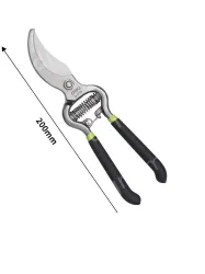 Silver 8 inch-55# carbon steel heavy duty pruning shears