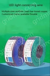 LED light connecting cable 26AWG*2 and (7/0.12TS)