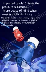 5 pole 16A concealed