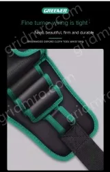 The belt bag can hold a mobile phone 1680D wear-resistant zipper