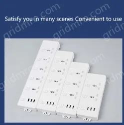 Single 5-plug USB 1.8m