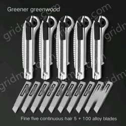 5 high-quality five consecutive shots + 105 alloy blades