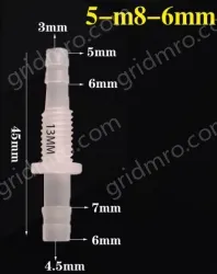 5-M8-6-Feed-through plastic connectors