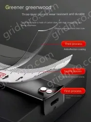 Drop resistance, wear resistance/rubber lagging self-locking: 3m&times;16MM class II. accuracy