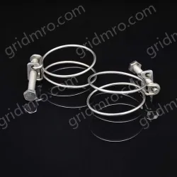 Double steel wire hose clamp 201 material 30-34*3 [wire diameter]